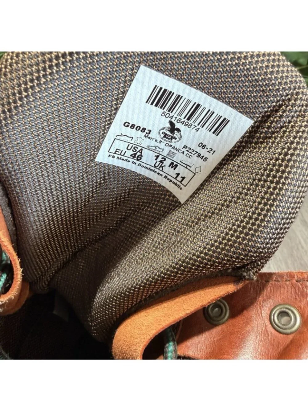 Georgia Boots  G8083 Eagle 8